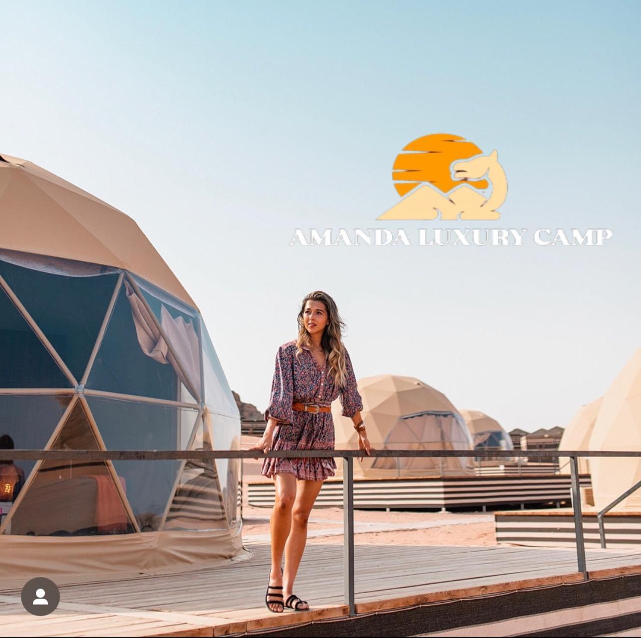 Amanda Luxury Camp Hotel Wadi Rum Eksteriør billede