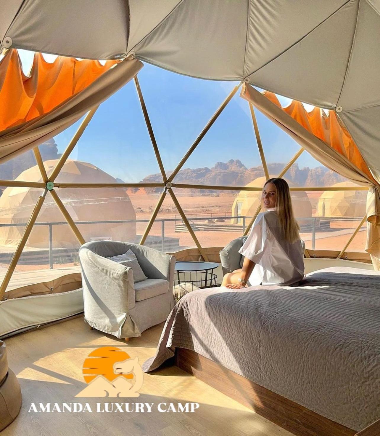 Amanda Luxury Camp Hotel Wadi Rum Eksteriør billede