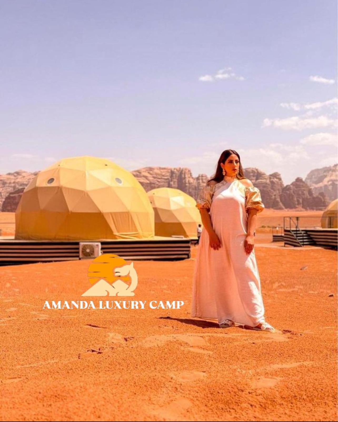 Amanda Luxury Camp Hotel Wadi Rum Eksteriør billede