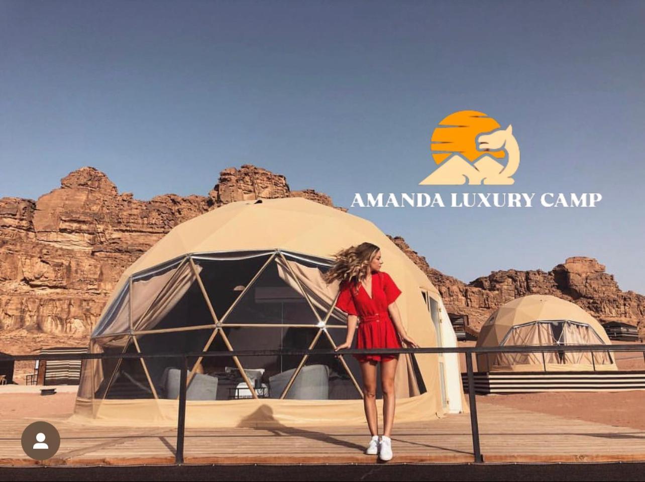 Amanda Luxury Camp Hotel Wadi Rum Eksteriør billede