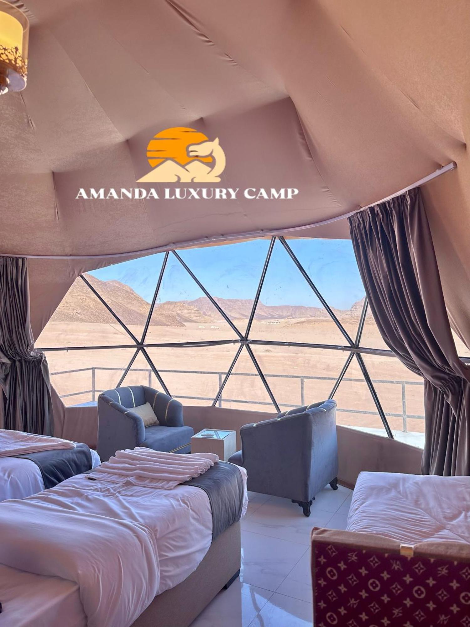 Amanda Luxury Camp Hotel Wadi Rum Eksteriør billede